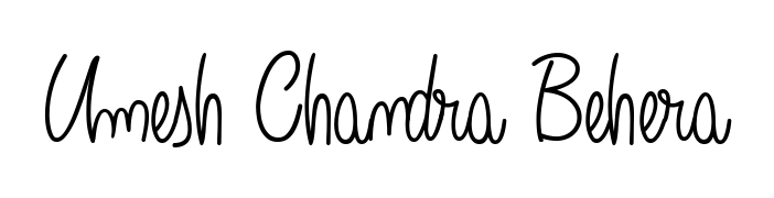 Stand out with a creative autograph for Umesh Chandra Behera. The Angelique-Rose-font-FFP styling blends modern aesthetics with classic signature flourishes. Umesh Chandra Behera signature style 5 images and pictures png