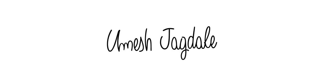 Make a beautiful signature design for name Umesh Jagdale. Use this online signature maker to create a handwritten signature for free. Umesh Jagdale signature style 5 images and pictures png