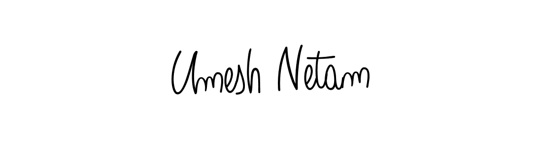 Angelique-Rose-font-FFP is a professional signature style that is perfect for those who want to add a touch of class to their signature. It is also a great choice for those who want to make their signature more unique. Get Umesh Netam name to fancy signature for free. Umesh Netam signature style 5 images and pictures png