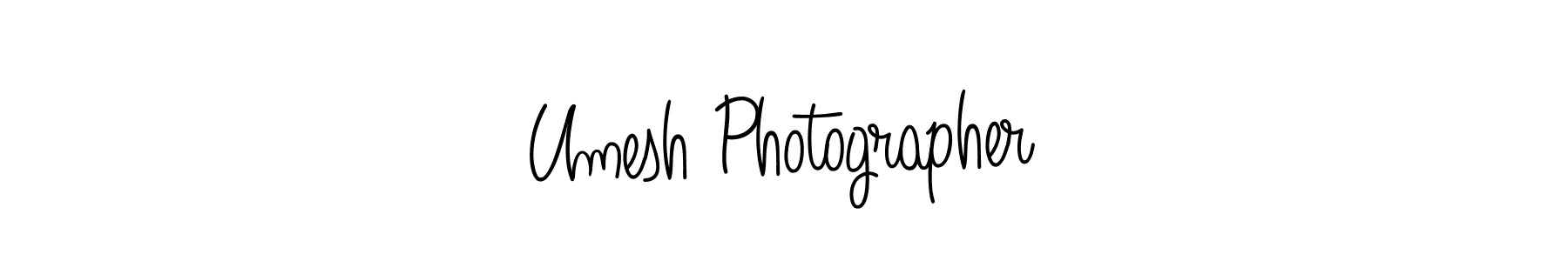 How to Draw Umesh Photographer signature style? Angelique-Rose-font-FFP is a latest design signature styles for name Umesh Photographer. Umesh Photographer signature style 5 images and pictures png