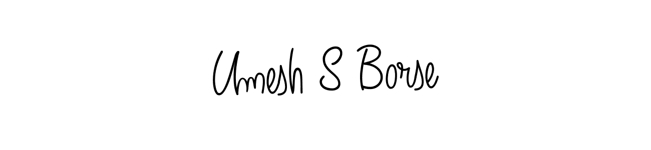 Once you've used our free online signature maker to create your best signature Angelique-Rose-font-FFP style, it's time to enjoy all of the benefits that Umesh S Borse name signing documents. Umesh S Borse signature style 5 images and pictures png