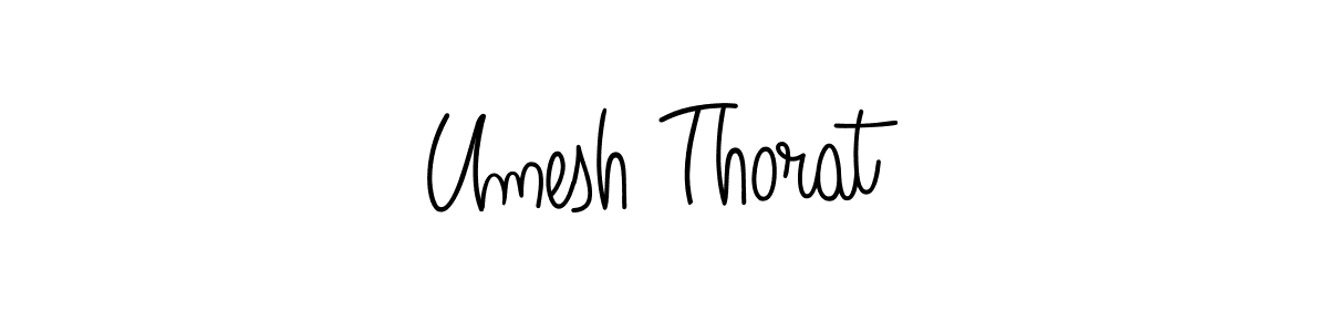 It looks lik you need a new signature style for name Umesh Thorat. Design unique handwritten (Angelique-Rose-font-FFP) signature with our free signature maker in just a few clicks. Umesh Thorat signature style 5 images and pictures png