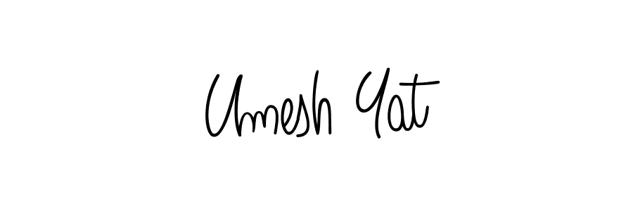 You can use this online signature creator to create a handwritten signature for the name Umesh Yat. This is the best online autograph maker. Umesh Yat signature style 5 images and pictures png
