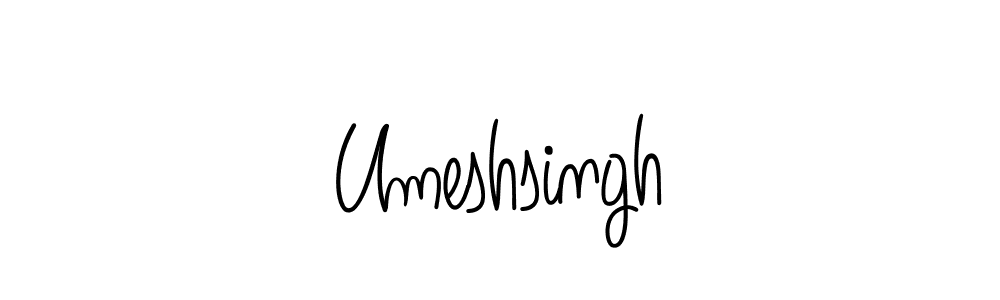 How to make Umeshsingh signature? Angelique-Rose-font-FFP is a professional autograph style. Create handwritten signature for Umeshsingh name. Umeshsingh signature style 5 images and pictures png