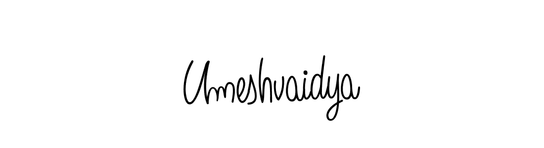 Make a short Umeshvaidya signature style. Manage your documents anywhere anytime using Angelique-Rose-font-FFP. Create and add eSignatures, submit forms, share and send files easily. Umeshvaidya signature style 5 images and pictures png