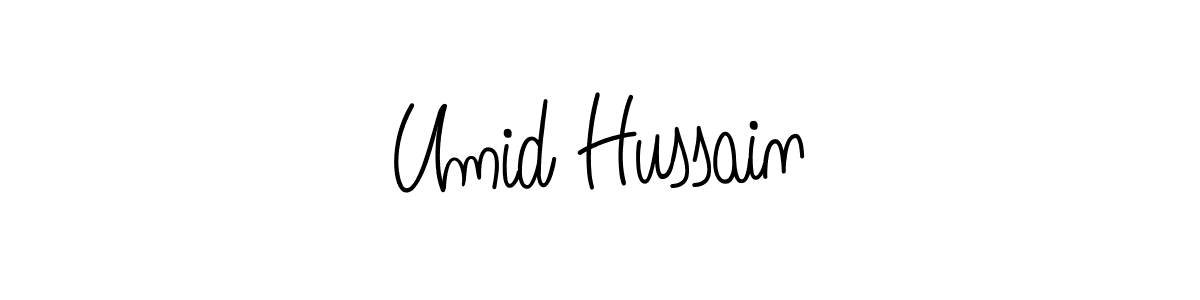 Best and Professional Signature Style for Umid Hussain. Angelique-Rose-font-FFP Best Signature Style Collection. Umid Hussain signature style 5 images and pictures png