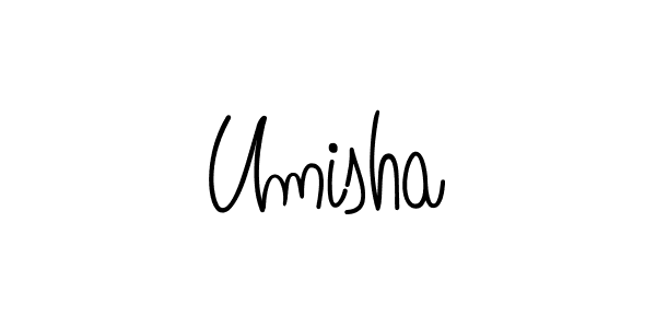 Make a short Umisha signature style. Manage your documents anywhere anytime using Angelique-Rose-font-FFP. Create and add eSignatures, submit forms, share and send files easily. Umisha signature style 5 images and pictures png