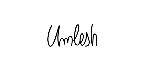 Make a beautiful signature design for name Umlesh. Use this online signature maker to create a handwritten signature for free. Umlesh signature style 5 images and pictures png