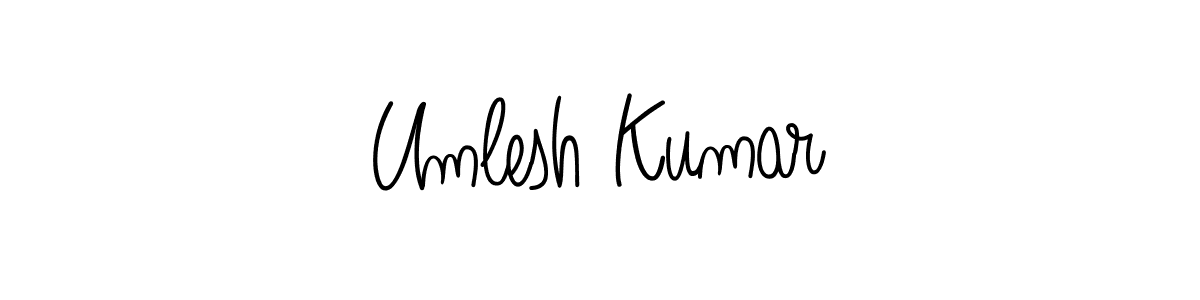 Make a beautiful signature design for name Umlesh Kumar. Use this online signature maker to create a handwritten signature for free. Umlesh Kumar signature style 5 images and pictures png