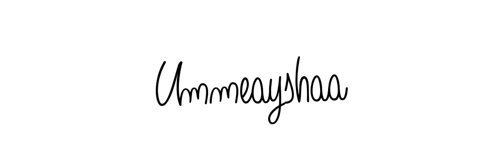 Here are the top 10 professional signature styles for the name Ummeayshaa. These are the best autograph styles you can use for your name. Ummeayshaa signature style 5 images and pictures png