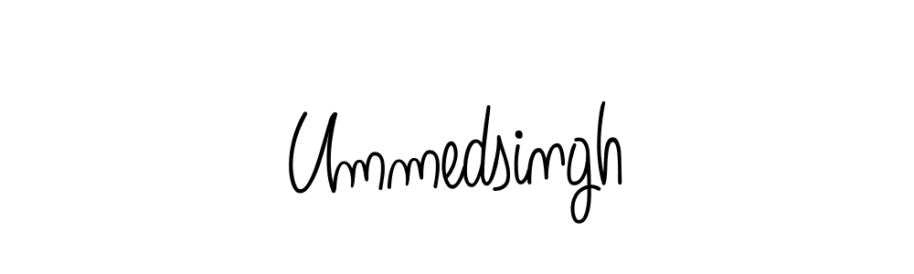 Best and Professional Signature Style for Ummedsingh. Angelique-Rose-font-FFP Best Signature Style Collection. Ummedsingh signature style 5 images and pictures png