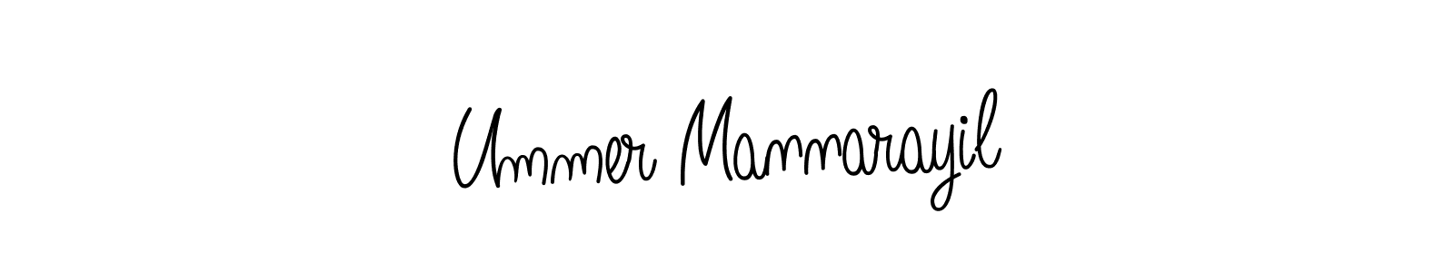 How to make Ummer Mannarayil name signature. Use Angelique-Rose-font-FFP style for creating short signs online. This is the latest handwritten sign. Ummer Mannarayil signature style 5 images and pictures png