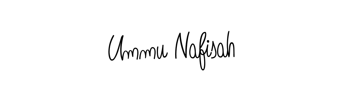 Also we have Ummu Nafisah name is the best signature style. Create professional handwritten signature collection using Angelique-Rose-font-FFP autograph style. Ummu Nafisah signature style 5 images and pictures png