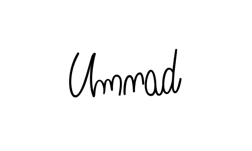 How to Draw Umnad signature style? Angelique-Rose-font-FFP is a latest design signature styles for name Umnad. Umnad signature style 5 images and pictures png