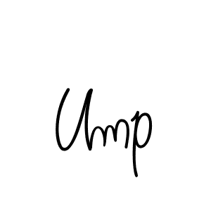 Also we have Ump name is the best signature style. Create professional handwritten signature collection using Angelique-Rose-font-FFP autograph style. Ump signature style 5 images and pictures png