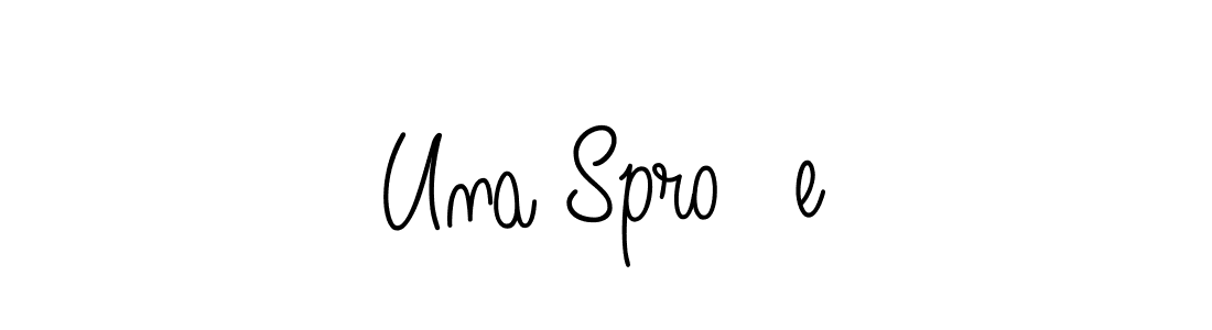 Make a beautiful signature design for name Una Sproģe. Use this online signature maker to create a handwritten signature for free. Una Sproģe signature style 5 images and pictures png