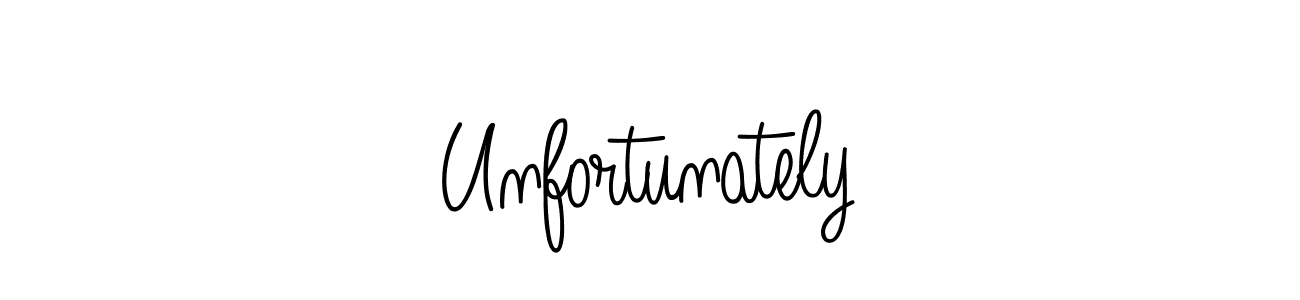 Also You can easily find your signature by using the search form. We will create Unfortunately name handwritten signature images for you free of cost using Angelique-Rose-font-FFP sign style. Unfortunately signature style 5 images and pictures png