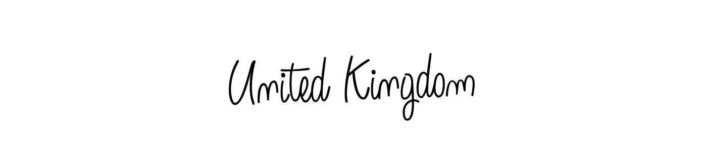 The best way (Angelique-Rose-font-FFP) to make a short signature is to pick only two or three words in your name. The name United Kingdom include a total of six letters. For converting this name. United Kingdom signature style 5 images and pictures png