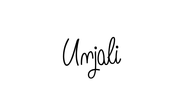 See photos of Unjali official signature by Spectra . Check more albums & portfolios. Read reviews & check more about Angelique-Rose-font-FFP font. Unjali signature style 5 images and pictures png
