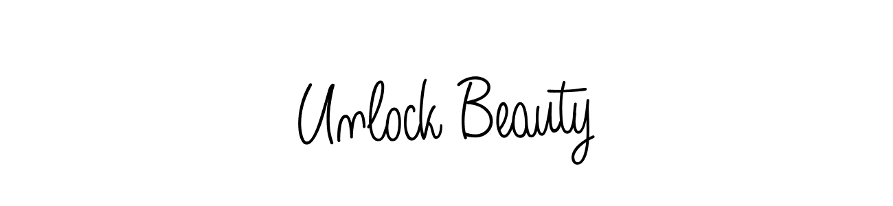 Make a short Unlock Beauty signature style. Manage your documents anywhere anytime using Angelique-Rose-font-FFP. Create and add eSignatures, submit forms, share and send files easily. Unlock Beauty signature style 5 images and pictures png