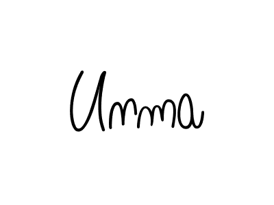 if you are searching for the best signature style for your name Unma. so please give up your signature search. here we have designed multiple signature styles  using Angelique-Rose-font-FFP. Unma signature style 5 images and pictures png