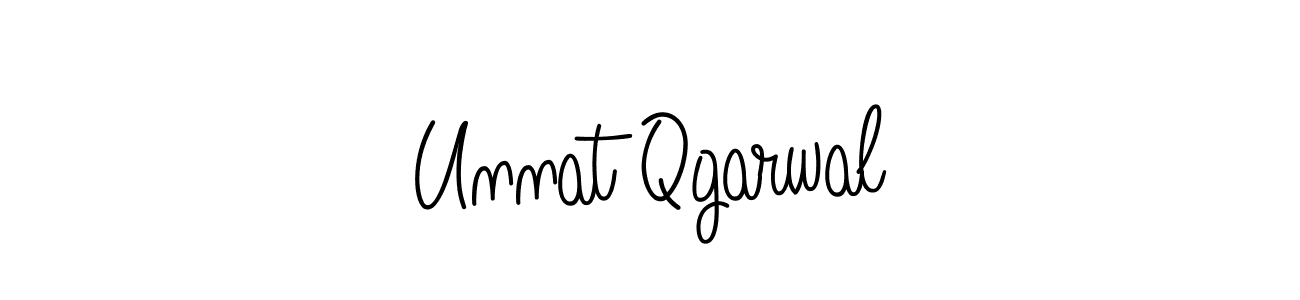 Here are the top 10 professional signature styles for the name Unnat Qgarwal. These are the best autograph styles you can use for your name. Unnat Qgarwal signature style 5 images and pictures png