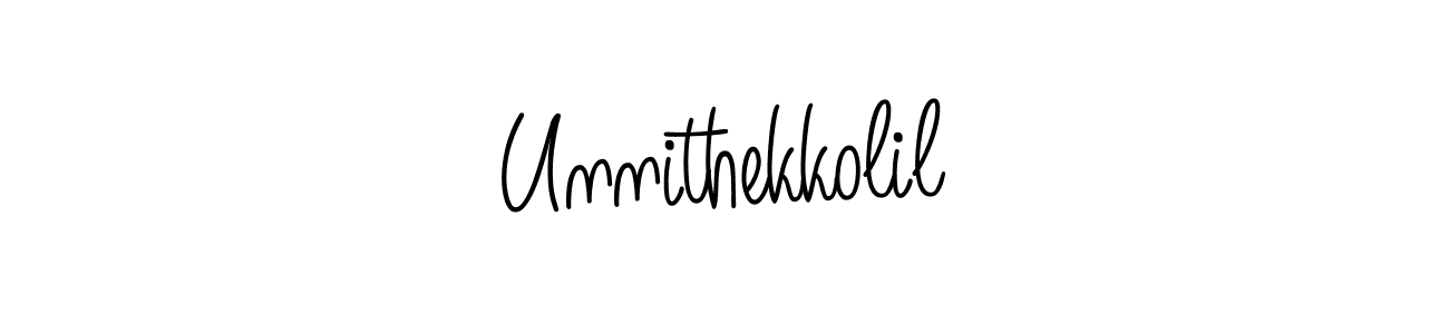 It looks lik you need a new signature style for name Unnithekkolil. Design unique handwritten (Angelique-Rose-font-FFP) signature with our free signature maker in just a few clicks. Unnithekkolil signature style 5 images and pictures png