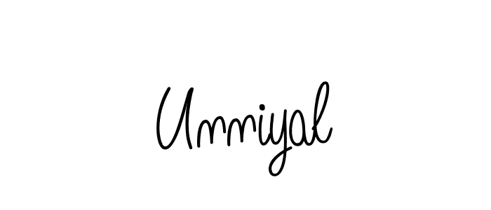 Similarly Angelique-Rose-font-FFP is the best handwritten signature design. Signature creator online .You can use it as an online autograph creator for name Unniyal. Unniyal signature style 5 images and pictures png