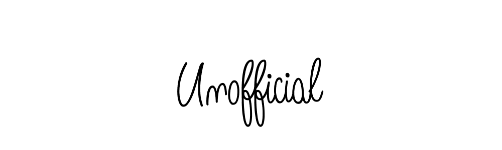 You can use this online signature creator to create a handwritten signature for the name Unofficial. This is the best online autograph maker. Unofficial signature style 5 images and pictures png