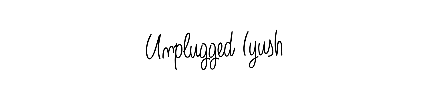 You can use this online signature creator to create a handwritten signature for the name Unplugged Iyush. This is the best online autograph maker. Unplugged Iyush signature style 5 images and pictures png