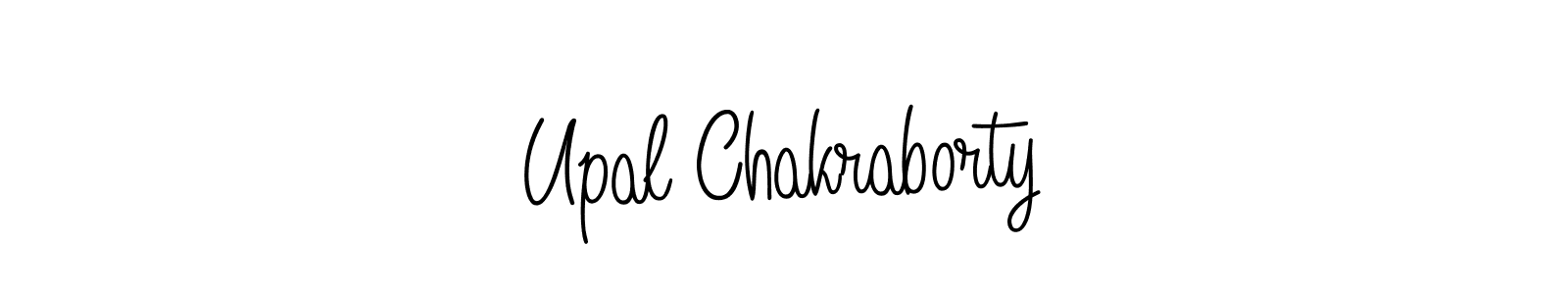 Make a beautiful signature design for name Upal Chakraborty. With this signature (Angelique-Rose-font-FFP) style, you can create a handwritten signature for free. Upal Chakraborty signature style 5 images and pictures png