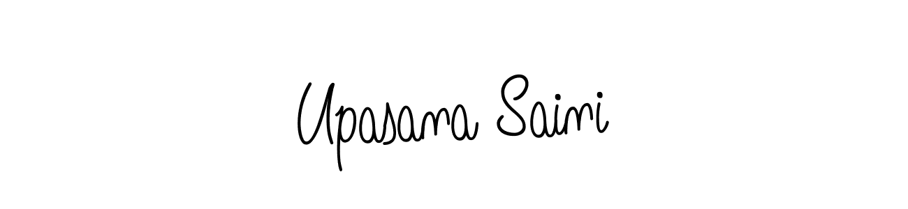 How to Draw Upasana Saini signature style? Angelique-Rose-font-FFP is a latest design signature styles for name Upasana Saini. Upasana Saini signature style 5 images and pictures png