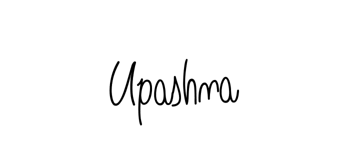 Create a beautiful signature design for name Upashna. With this signature (Angelique-Rose-font-FFP) fonts, you can make a handwritten signature for free. Upashna signature style 5 images and pictures png