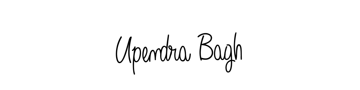Angelique-Rose-font-FFP is a professional signature style that is perfect for those who want to add a touch of class to their signature. It is also a great choice for those who want to make their signature more unique. Get Upendra Bagh name to fancy signature for free. Upendra Bagh signature style 5 images and pictures png