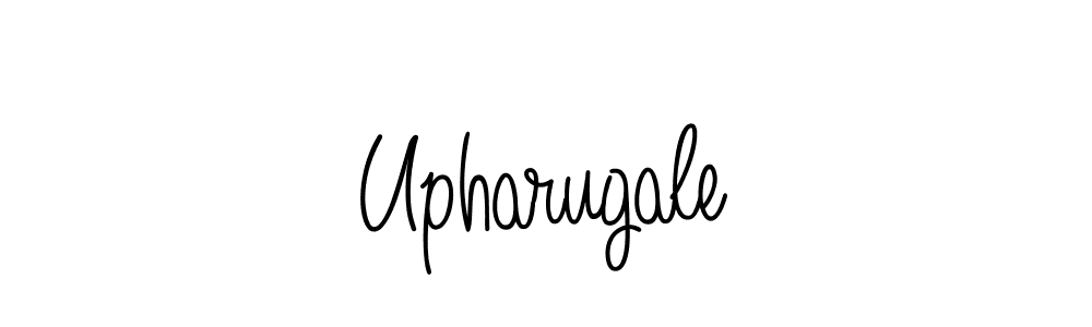 You should practise on your own different ways (Angelique-Rose-font-FFP) to write your name (Upharugale) in signature. don't let someone else do it for you. Upharugale signature style 5 images and pictures png