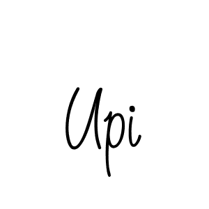 How to Draw Upi signature style? Angelique-Rose-font-FFP is a latest design signature styles for name Upi. Upi signature style 5 images and pictures png