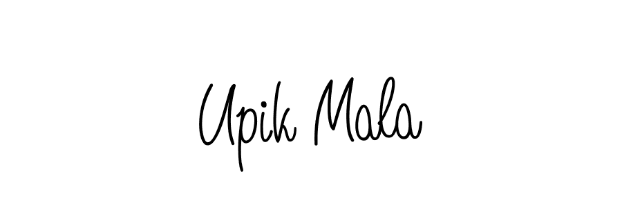 Best and Professional Signature Style for Upik Mala. Angelique-Rose-font-FFP Best Signature Style Collection. Upik Mala signature style 5 images and pictures png