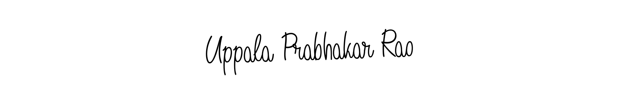 Similarly Angelique-Rose-font-FFP is the best handwritten signature design. Signature creator online .You can use it as an online autograph creator for name Uppala Prabhakar Rao. Uppala Prabhakar Rao signature style 5 images and pictures png