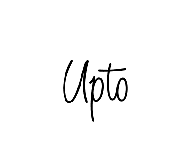 Use a signature maker to create a handwritten signature online. With this signature software, you can design (Angelique-Rose-font-FFP) your own signature for name Upto. Upto signature style 5 images and pictures png