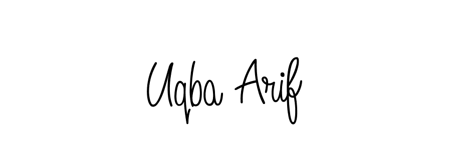 You can use this online signature creator to create a handwritten signature for the name Uqba Arif. This is the best online autograph maker. Uqba Arif signature style 5 images and pictures png