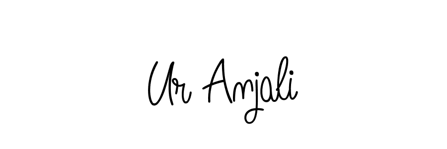 This is the best signature style for the Ur Anjali name. Also you like these signature font (Angelique-Rose-font-FFP). Mix name signature. Ur Anjali signature style 5 images and pictures png