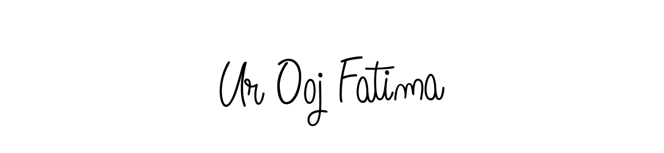 Once you've used our free online signature maker to create your best signature Angelique-Rose-font-FFP style, it's time to enjoy all of the benefits that Ur Ooj Fatima name signing documents. Ur Ooj Fatima signature style 5 images and pictures png