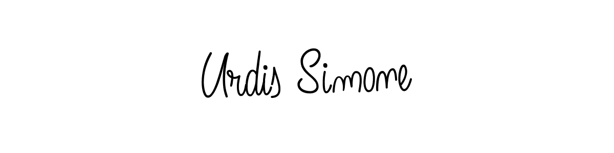 Make a short Urdis Simone signature style. Manage your documents anywhere anytime using Angelique-Rose-font-FFP. Create and add eSignatures, submit forms, share and send files easily. Urdis Simone signature style 5 images and pictures png