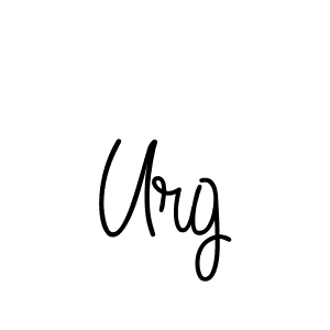 if you are searching for the best signature style for your name Urg. so please give up your signature search. here we have designed multiple signature styles  using Angelique-Rose-font-FFP. Urg signature style 5 images and pictures png