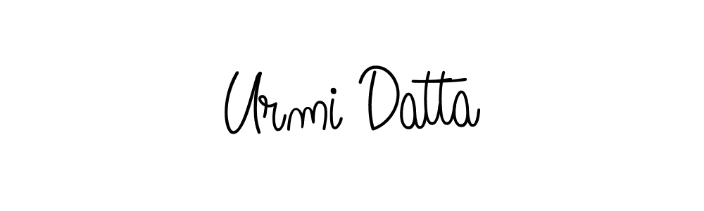 Also You can easily find your signature by using the search form. We will create Urmi Datta name handwritten signature images for you free of cost using Angelique-Rose-font-FFP sign style. Urmi Datta signature style 5 images and pictures png