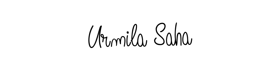 Check out images of Autograph of Urmila Saha name. Actor Urmila Saha Signature Style. Angelique-Rose-font-FFP is a professional sign style online. Urmila Saha signature style 5 images and pictures png