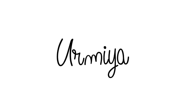 Also we have Urmiya name is the best signature style. Create professional handwritten signature collection using Angelique-Rose-font-FFP autograph style. Urmiya signature style 5 images and pictures png