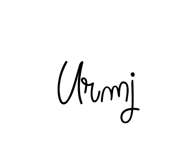 Design your own signature with our free online signature maker. With this signature software, you can create a handwritten (Angelique-Rose-font-FFP) signature for name Urmj. Urmj signature style 5 images and pictures png
