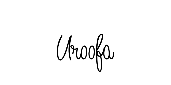 How to make Uroofa signature? Angelique-Rose-font-FFP is a professional autograph style. Create handwritten signature for Uroofa name. Uroofa signature style 5 images and pictures png