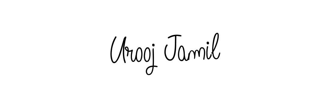 Make a short Urooj Jamil signature style. Manage your documents anywhere anytime using Angelique-Rose-font-FFP. Create and add eSignatures, submit forms, share and send files easily. Urooj Jamil signature style 5 images and pictures png